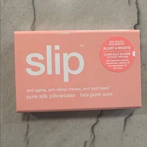 Slip pure silk pillowcase - pink
